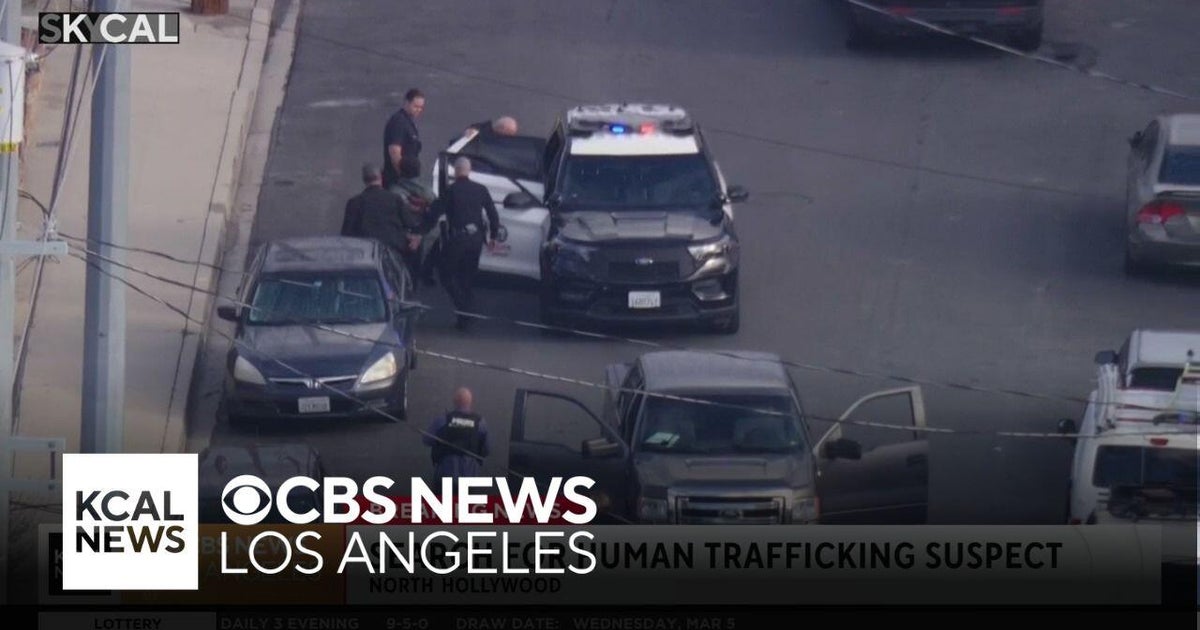 Human trafficking suspect arrested in North Hollywood - CBS Los Angeles