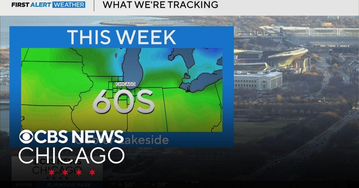 Sunny, breezy and mild Sunday in store for Chicago - CBS Chicago