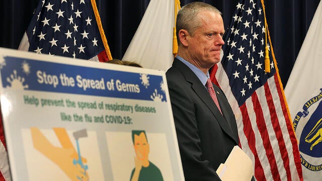 Charlie Baker holds Coronavirus Press Conference 