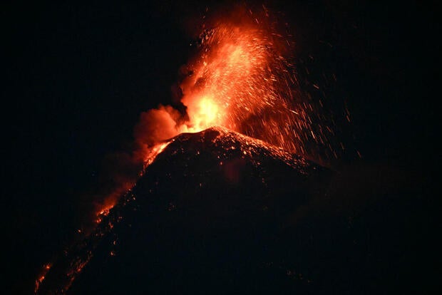 GUATEMALA-FUEGO-VOLCANO 