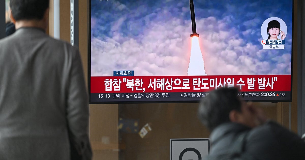North Korea fires ballistic missiles after U.S. and South start annual joint drills, Seoul says North Korea fires ballistic missiles after U.S. and South start annual joint drills, Seoul says