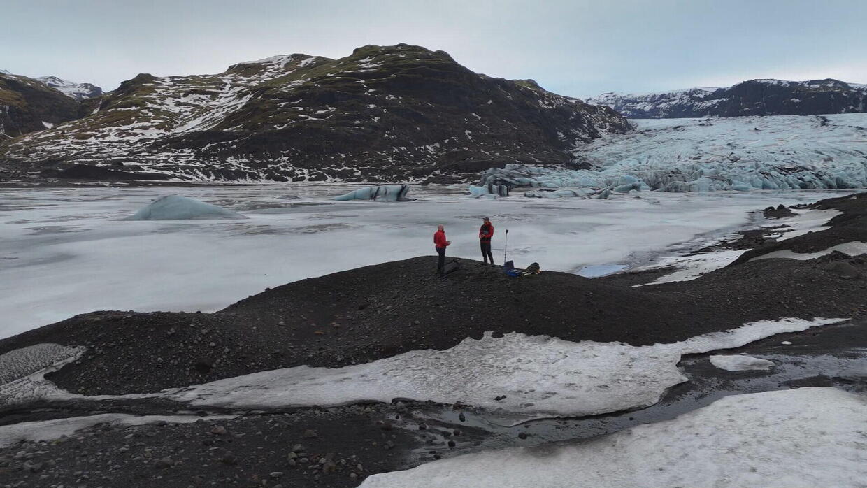 The Glacier Graveyard in Iceland is a symbolic warning of a melting ...