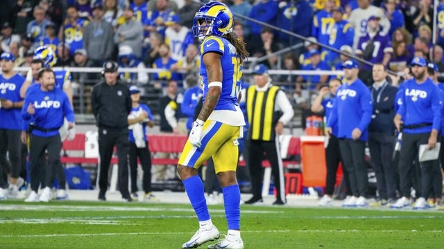 Los Angeles Rams wide receiver Demarcus Robinson