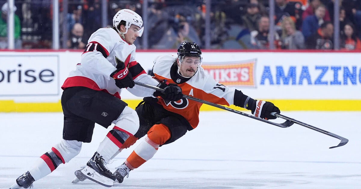 Flyers Extend Losing Streak to Five with 5-2 Loss to Senators