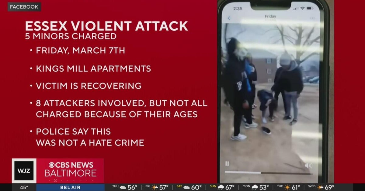 Police say group of minors charged in violent attack - CBS Baltimore