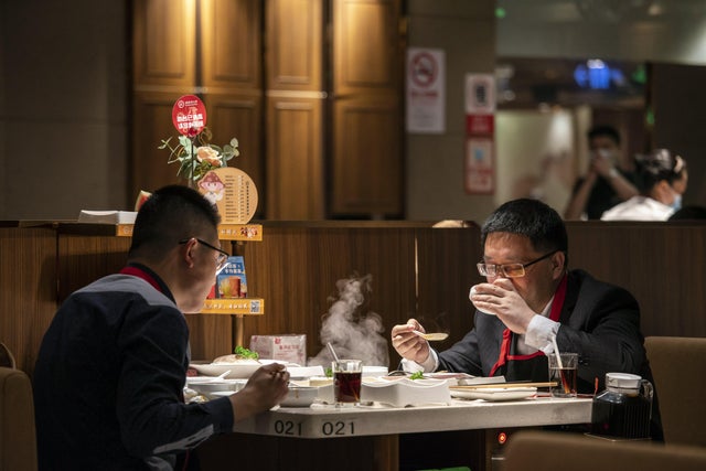 Inside A Haidilao Hot Pot Restaurant Ahead of CPI Figures 