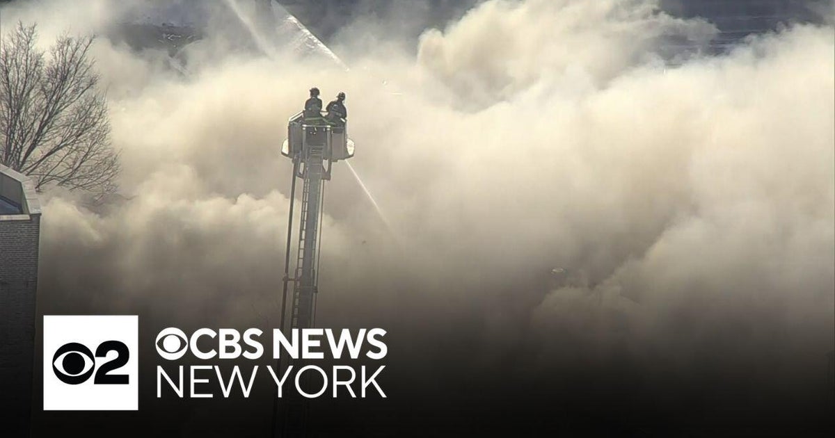 Fire tears through several Bronx businesses - CBS New York