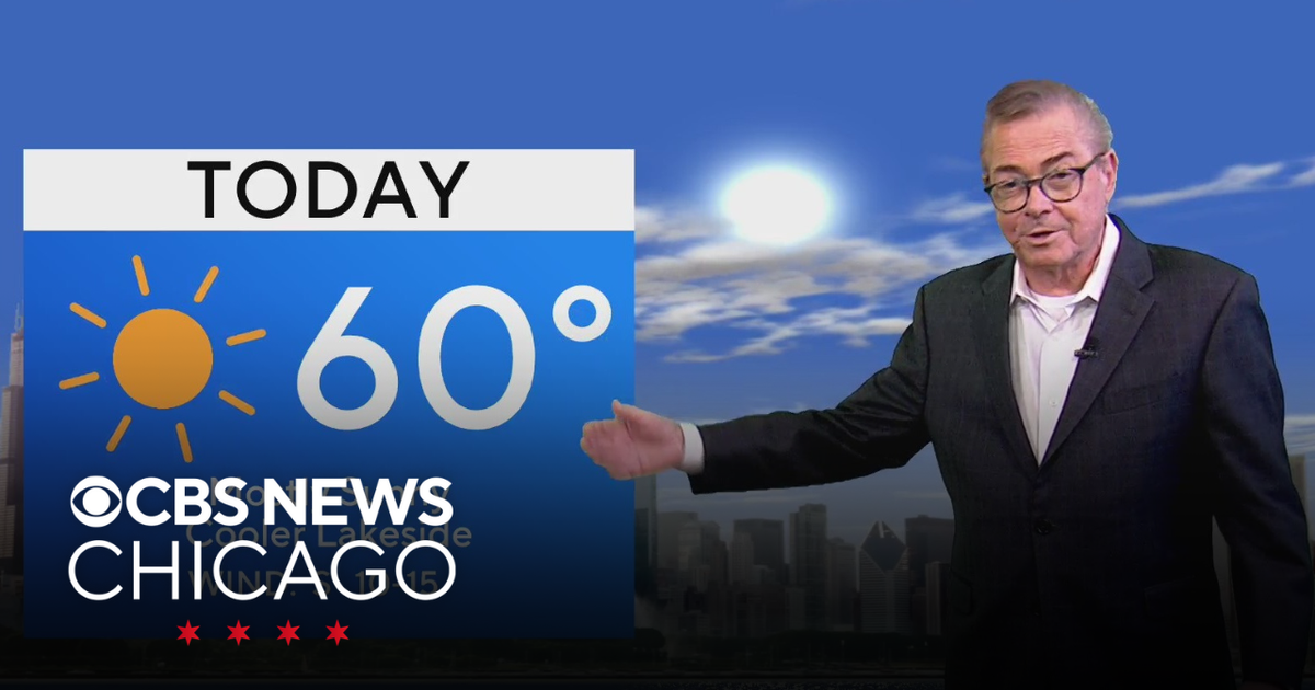 Warm day in Chicago area before severe weather arrives - CBS Chicago