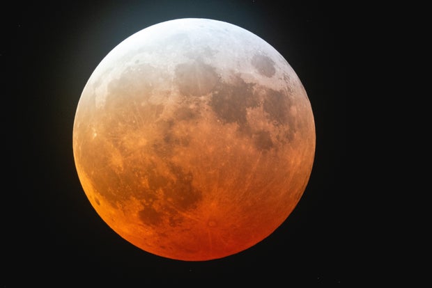 Blood Worm Moon Lunar Eclipse