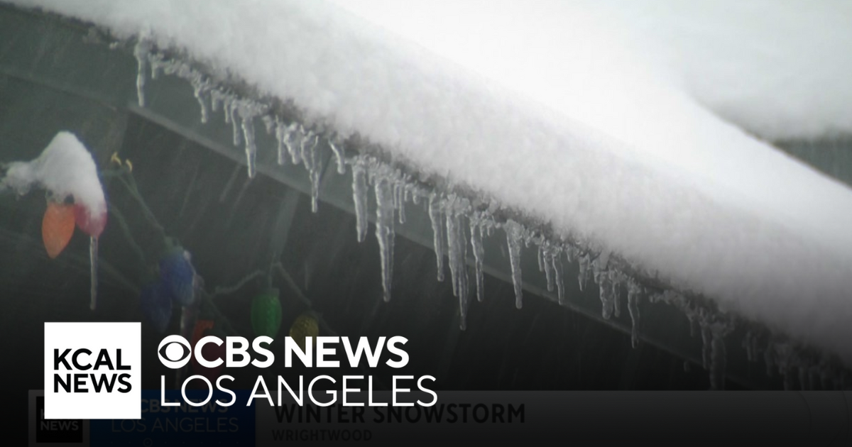 Winter storm continues move through SoCal, battering mountain communities with snow