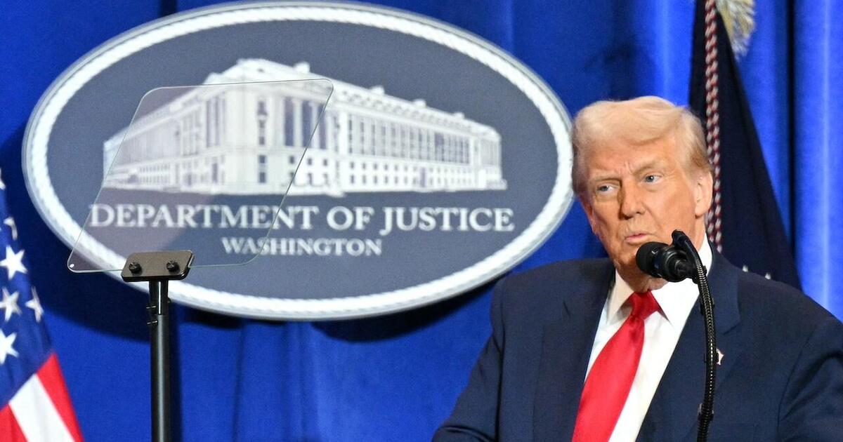 Why Trump's Justice Department visit was controversial