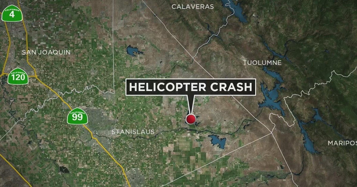 2 injured after helicopter crashes into Modesto Reservoir