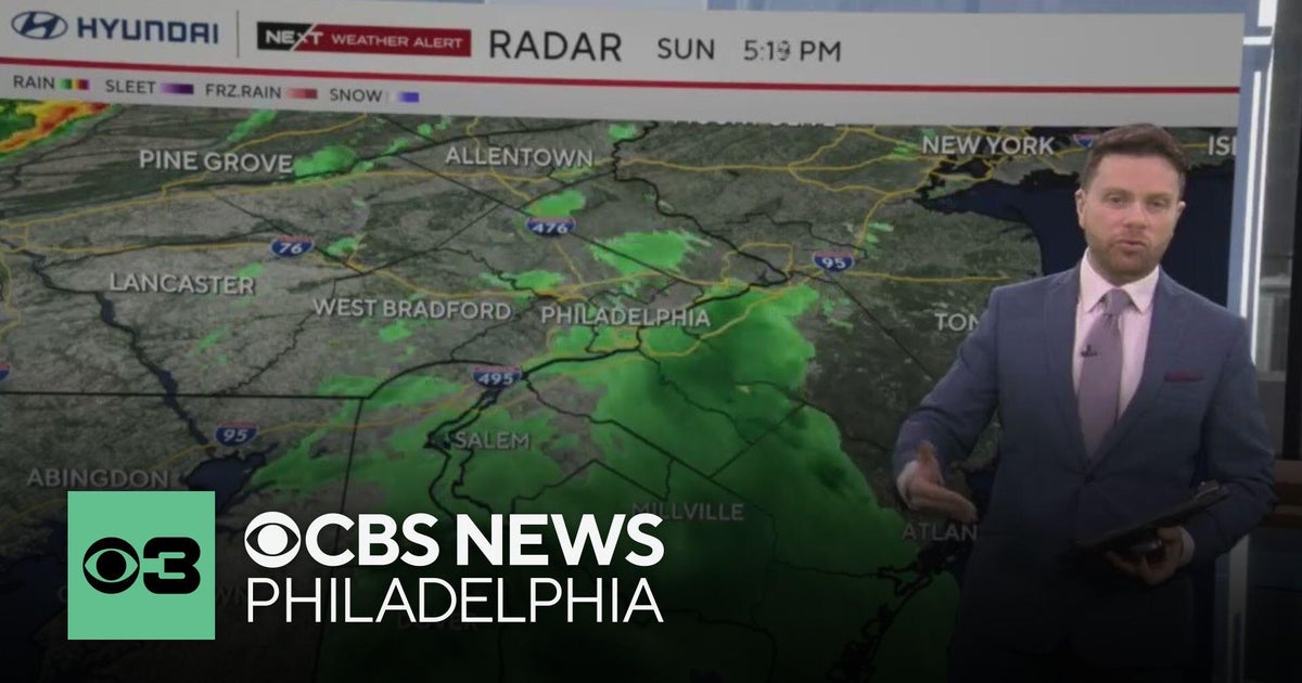 Tracking heavy rain, wind for Sunday night in the Philadelphia region ...