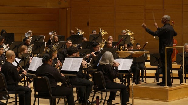 Concert with veterans and students