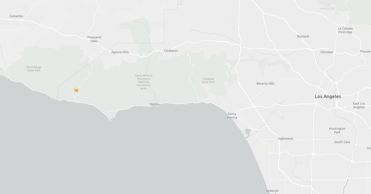 Magnitude 3.9 earthquake shakes Malibu area