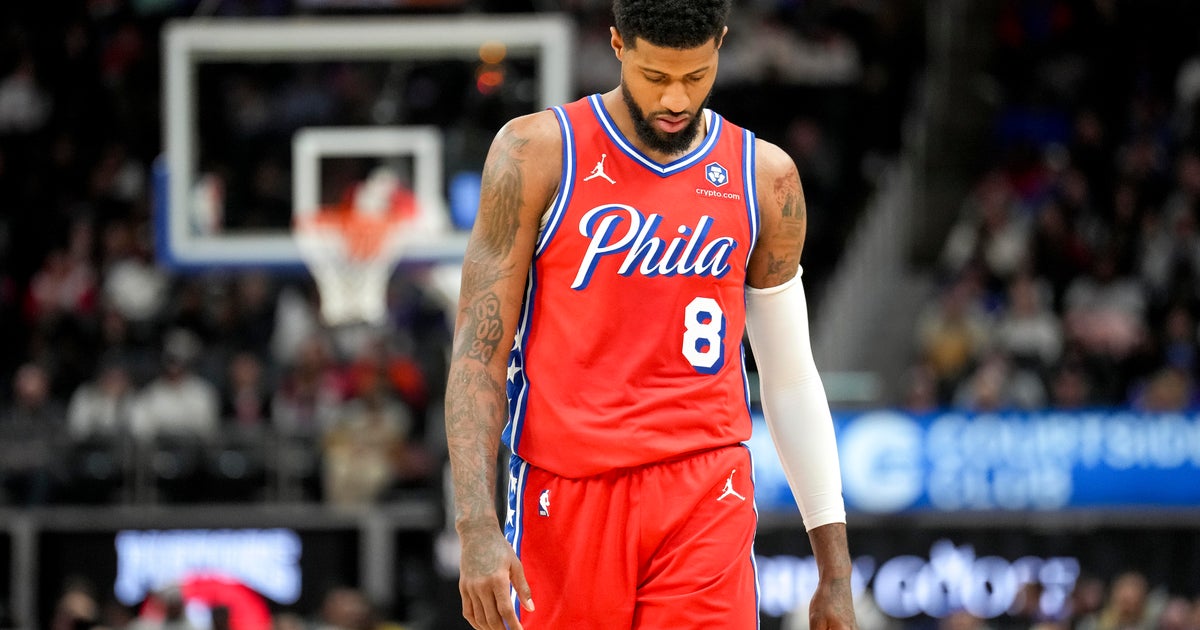 Philadelphia 76ers forward Paul George ruled out for the rest of the season, team says