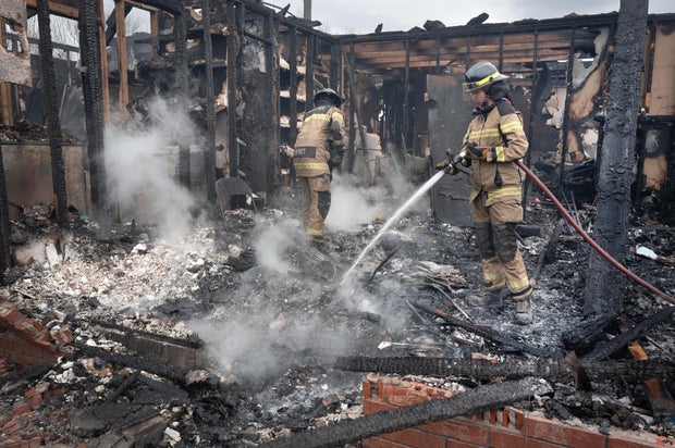 Multiple Wildfires Burn Throughout Oklahoma 