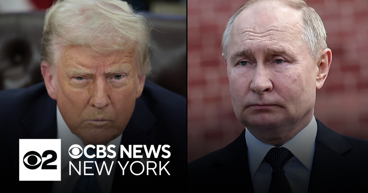 Trump and Putin discuss Ukraine ceasefire - CBS New York