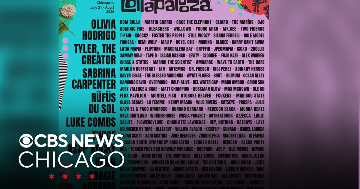 Lollapalooza 2025 Lineup Revealed Featuring Major Artists