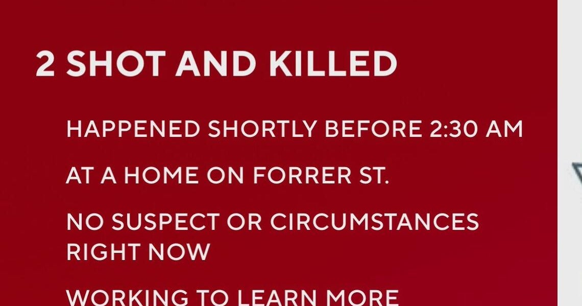 Shooting on Forrer Street in Detroit - CBS Detroit