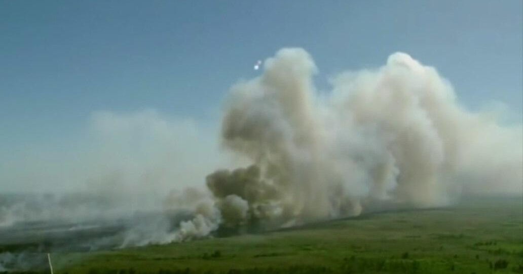 Card Sound Road remains closed due to massive brush fire