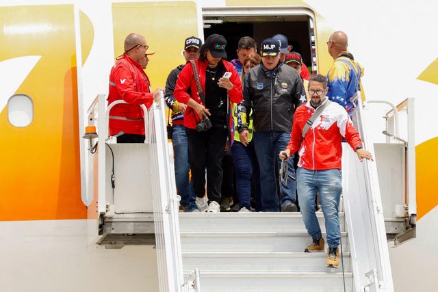 Venezuela deportation flights from Mexico