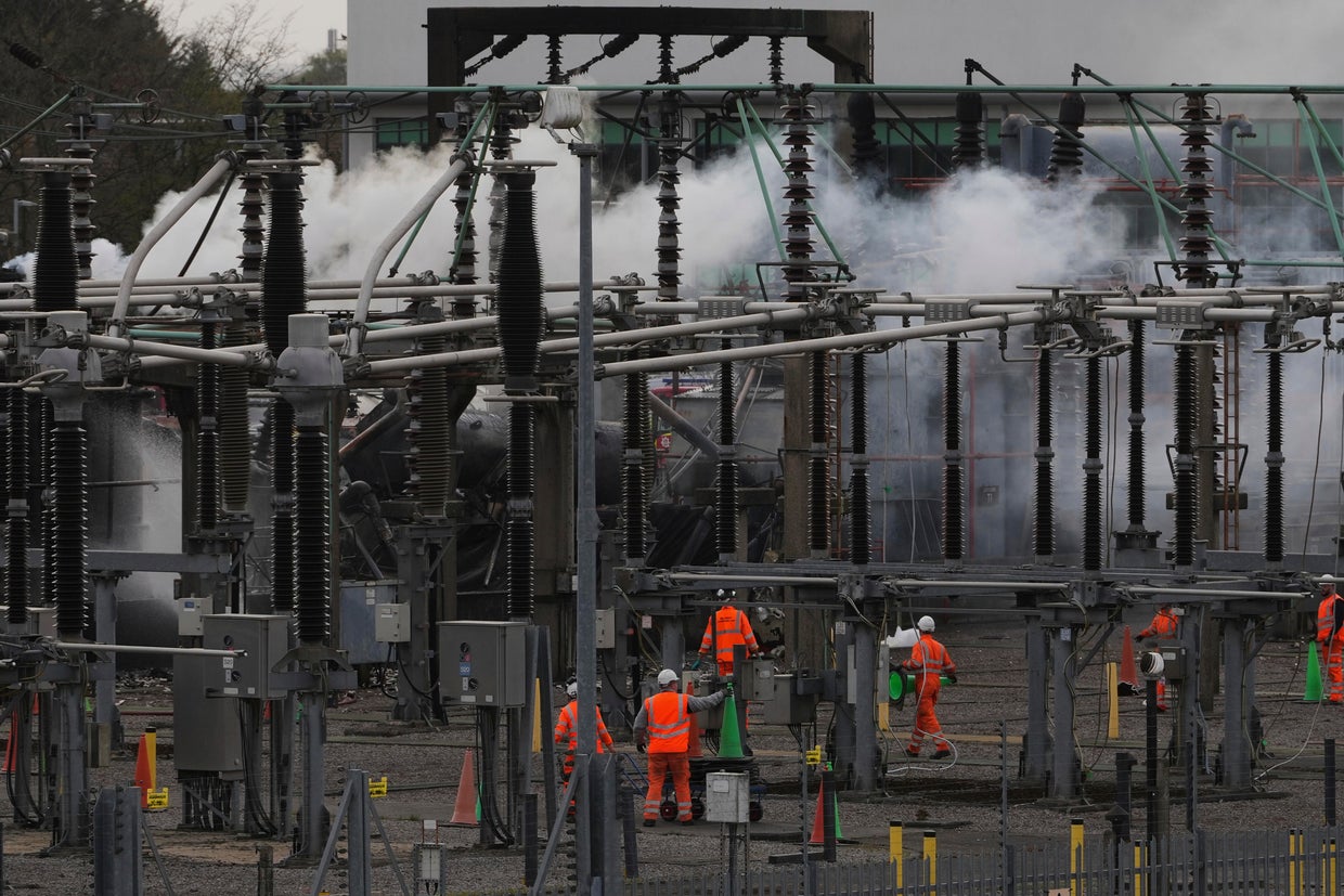 Britain London Fire 