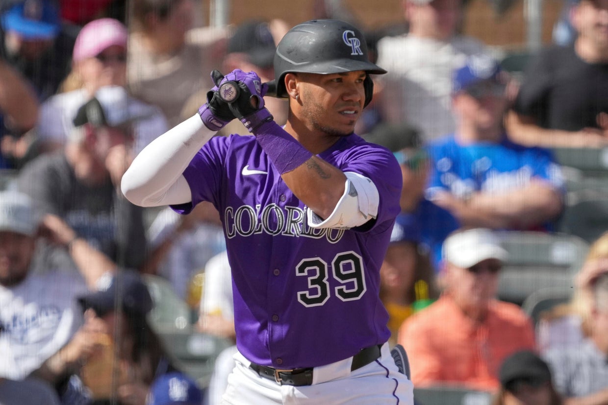 Dodgers Rockies Spring Baseball 