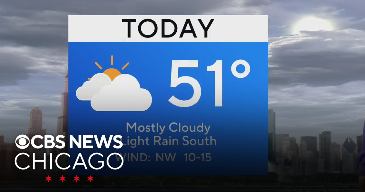 Mostly cloudy day Tuesday in Chicago - CBS Chicago