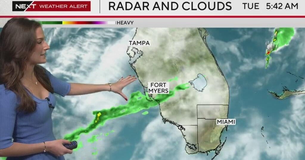 South Florida Weather for Tuesday 3/25/2025 5AM - CBS Miami