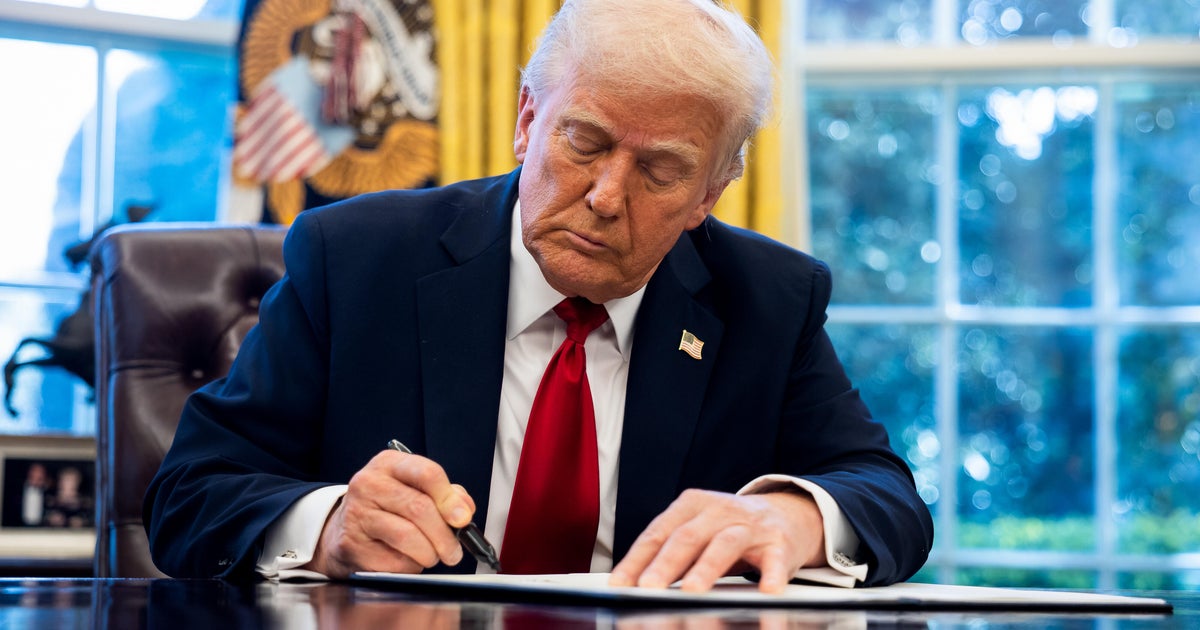 Trump issues record 100th executive order within first 100 days of term. Here's a breakdown.