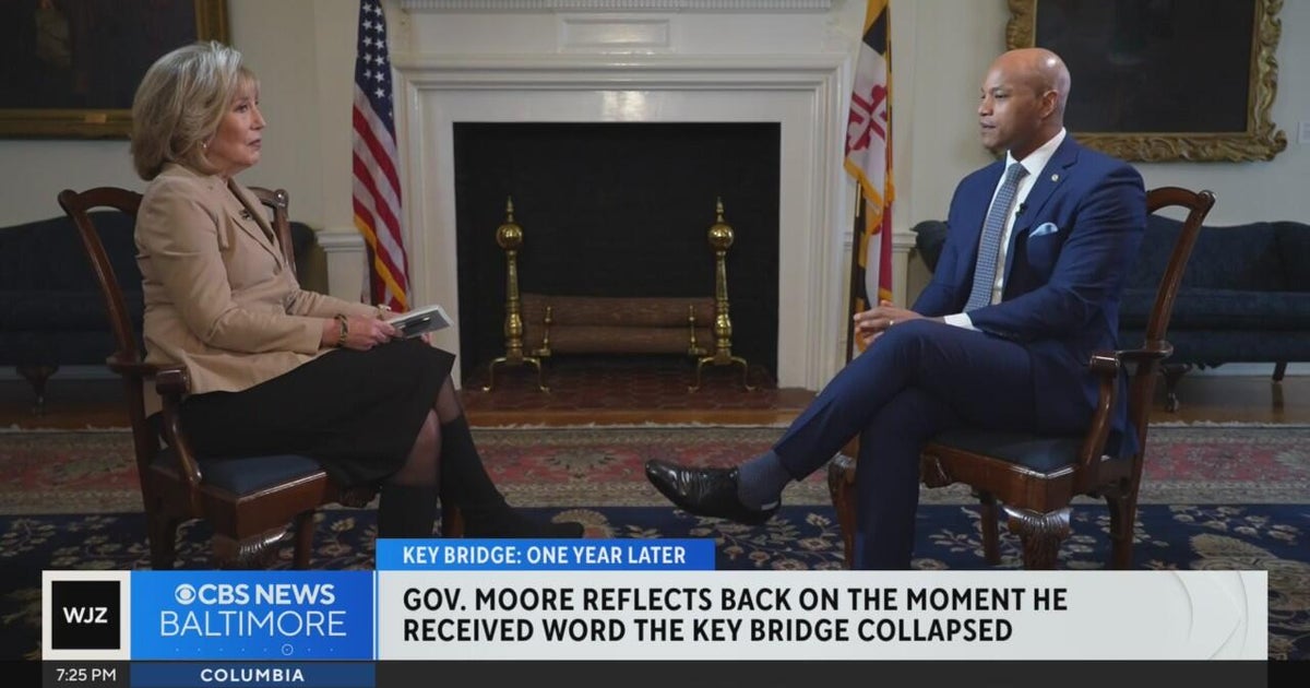 Maryland Gov. Wes Moore recalls learning when Key Bridge collapsed ...