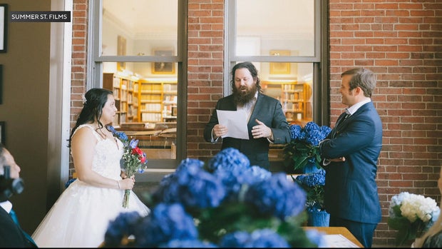 Watertown library wedding 