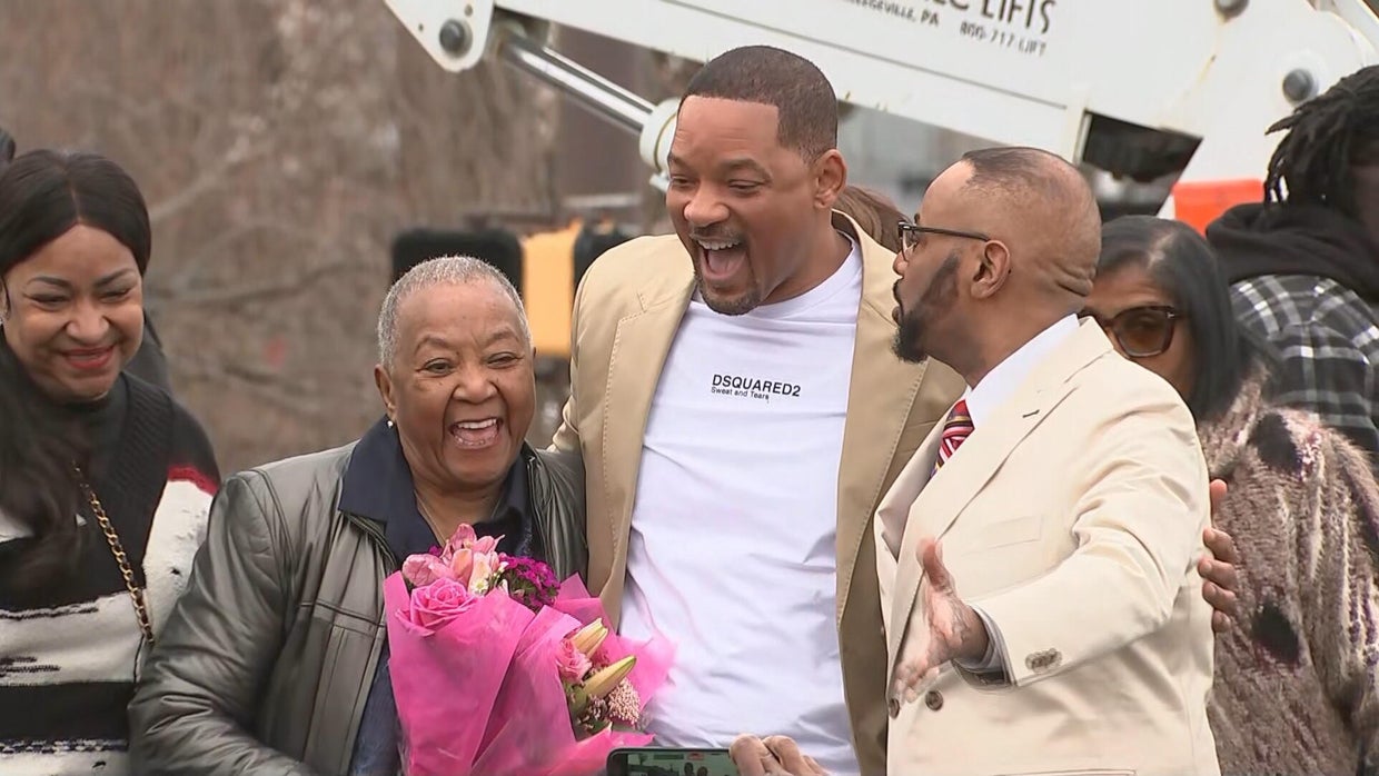 Will Smith in West Philadelphia for renaming of "Will Smith Way" 