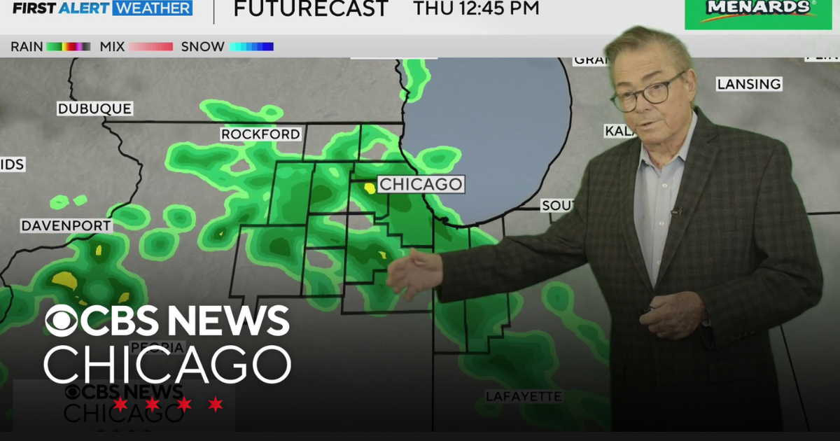 Rain on the way for Chicago - CBS Chicago