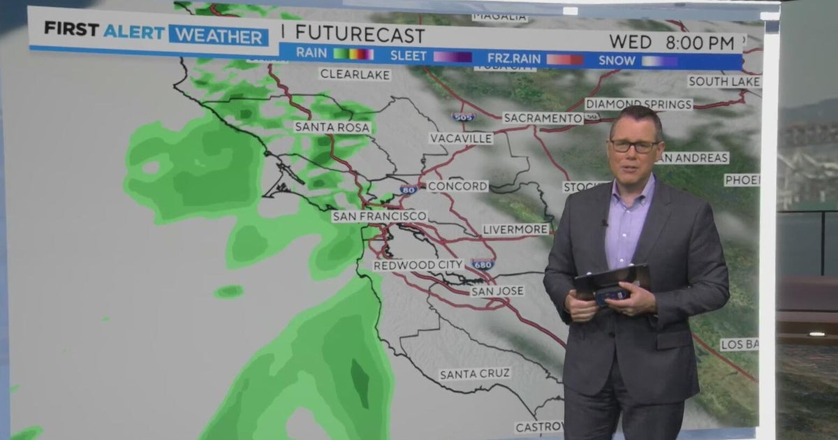 Tuesday evening First Alert weather forecast with Paul Heggen - 3/25/25 - CBS San Francisco