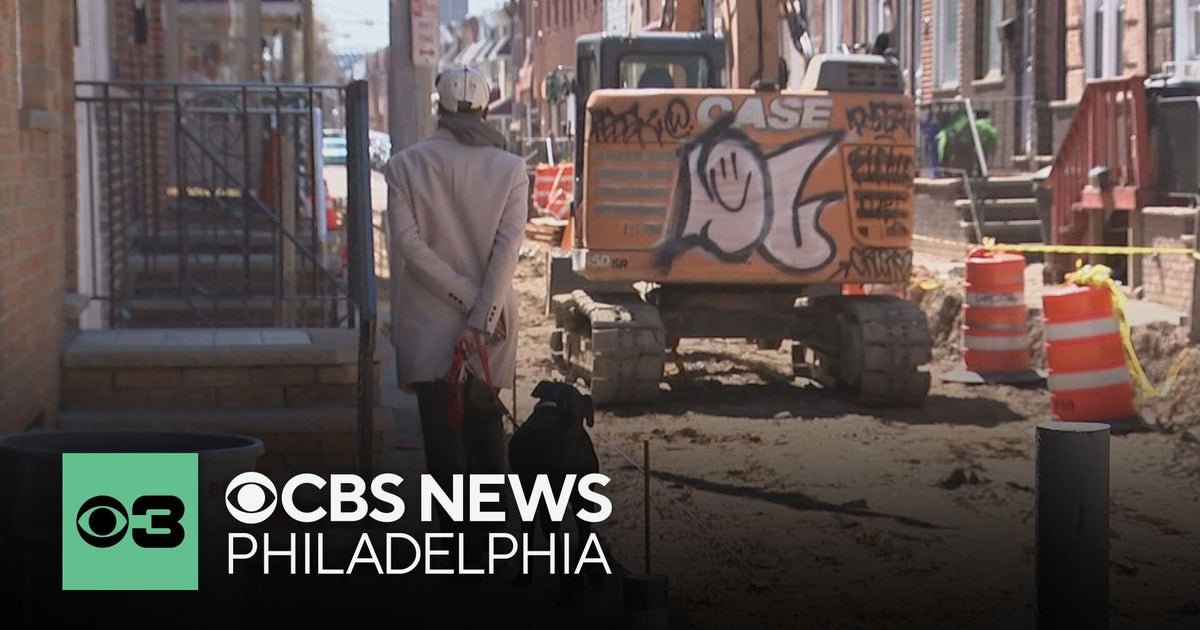 Construction by Philadelphia Water Department in South Philly has led ...