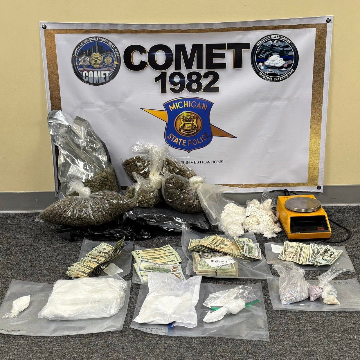 Metro Detroit police seize illegal drugs with combined street value of ...