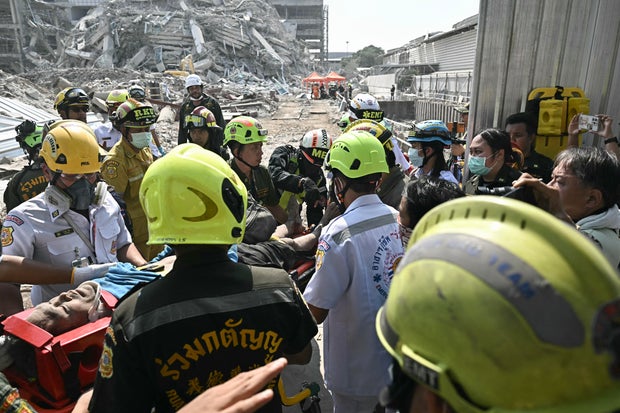 TOPSHOT-THAILAND-MYANMAR-QUAKE 