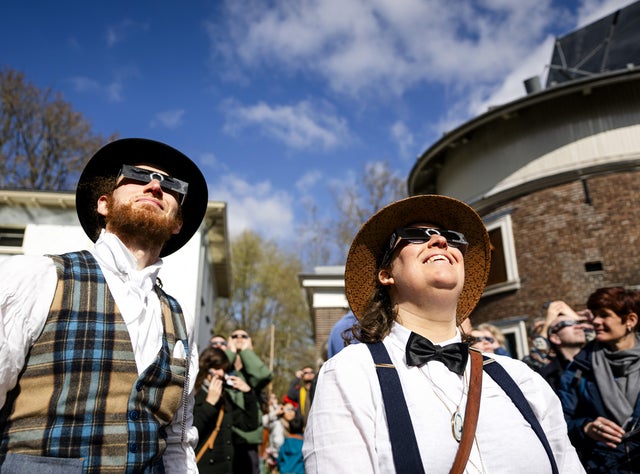 NETHERLANDS-ASTRONOMY-ECLIPSE 