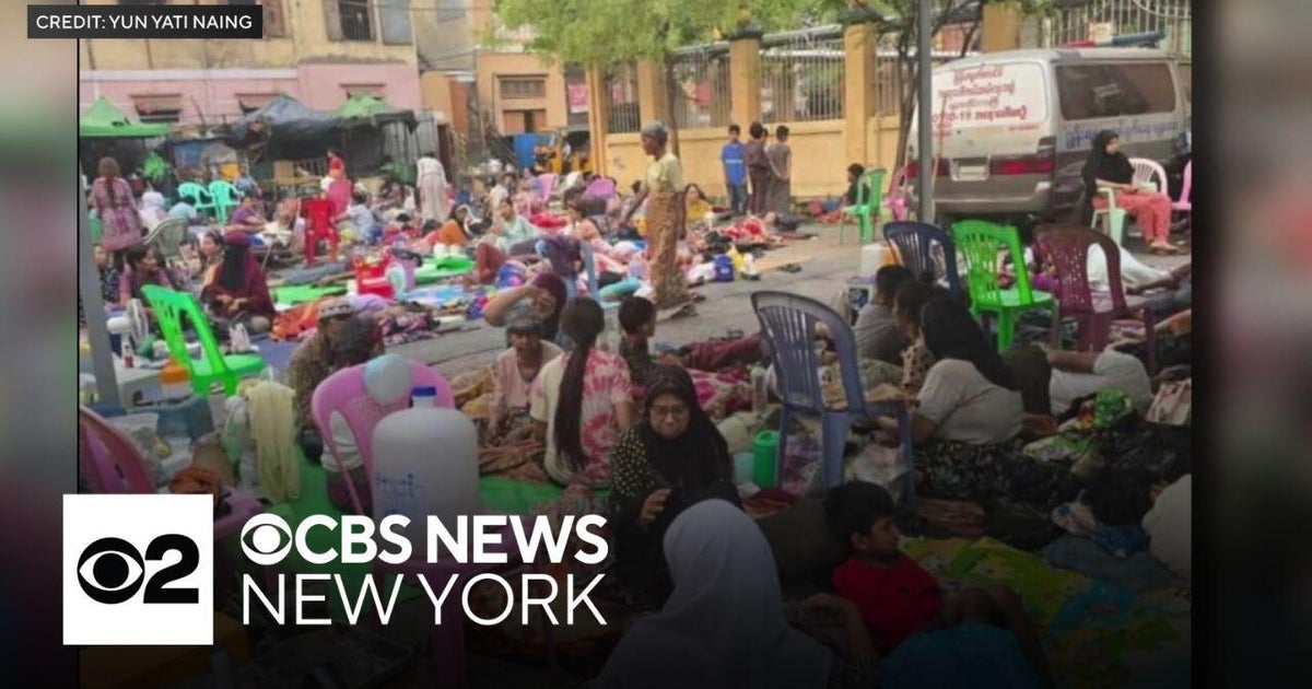 Aid begins arriving in Myanmar after deadly earthquake - CBS New York