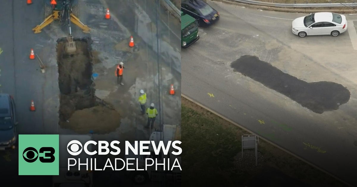 Traffic moves again as sinkhole in King of Prussia is patched up