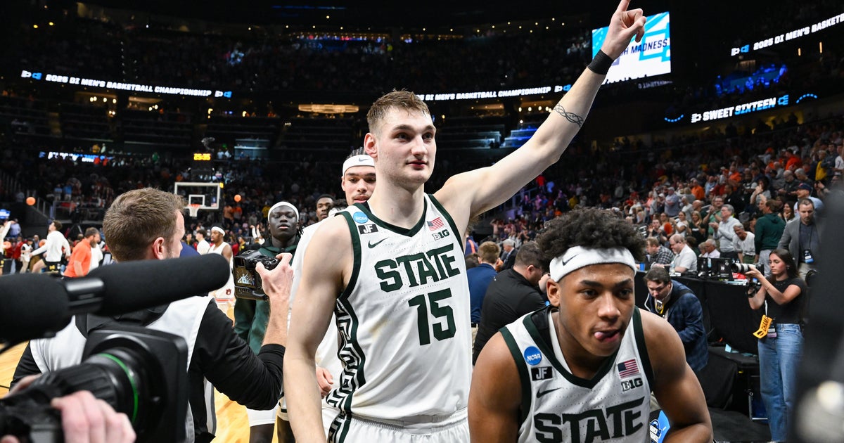 Michigan State advances to Elite Eight, Michigan falls to Auburn - CBS Detroit