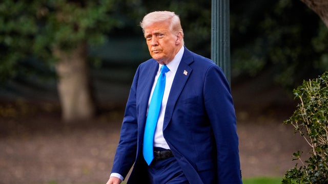 President Trump Departs The White House For Weekend In Florida