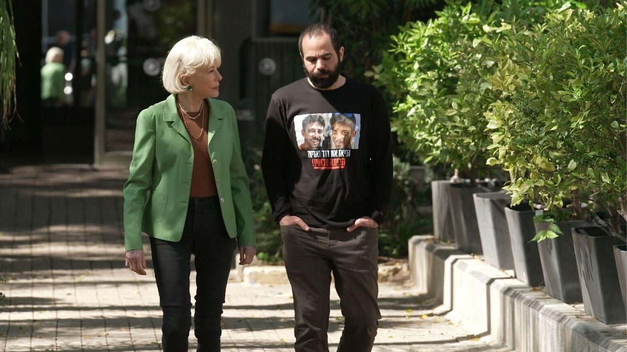 Lesley Stahl and Yarden Bibas