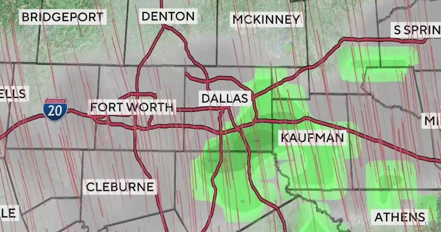 Strong to severe storms with large hail head for North Texas - CBS Texas
