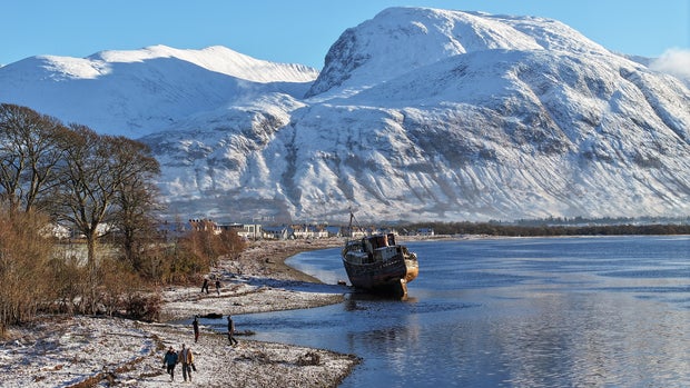 Winter Storms Sweep Across UK 