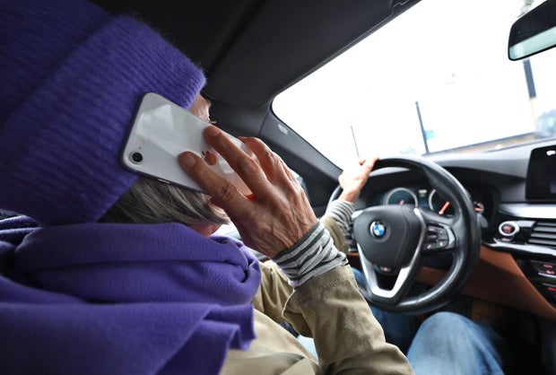 Driving with a cell phone 
