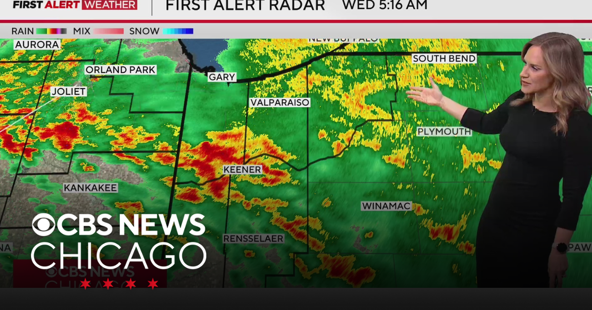 Severe storms threats on Wednesday in Chicago with tornadoes possible ...