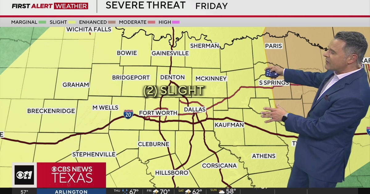 After rainy Thursday morning, severe weather threat returns to North ...